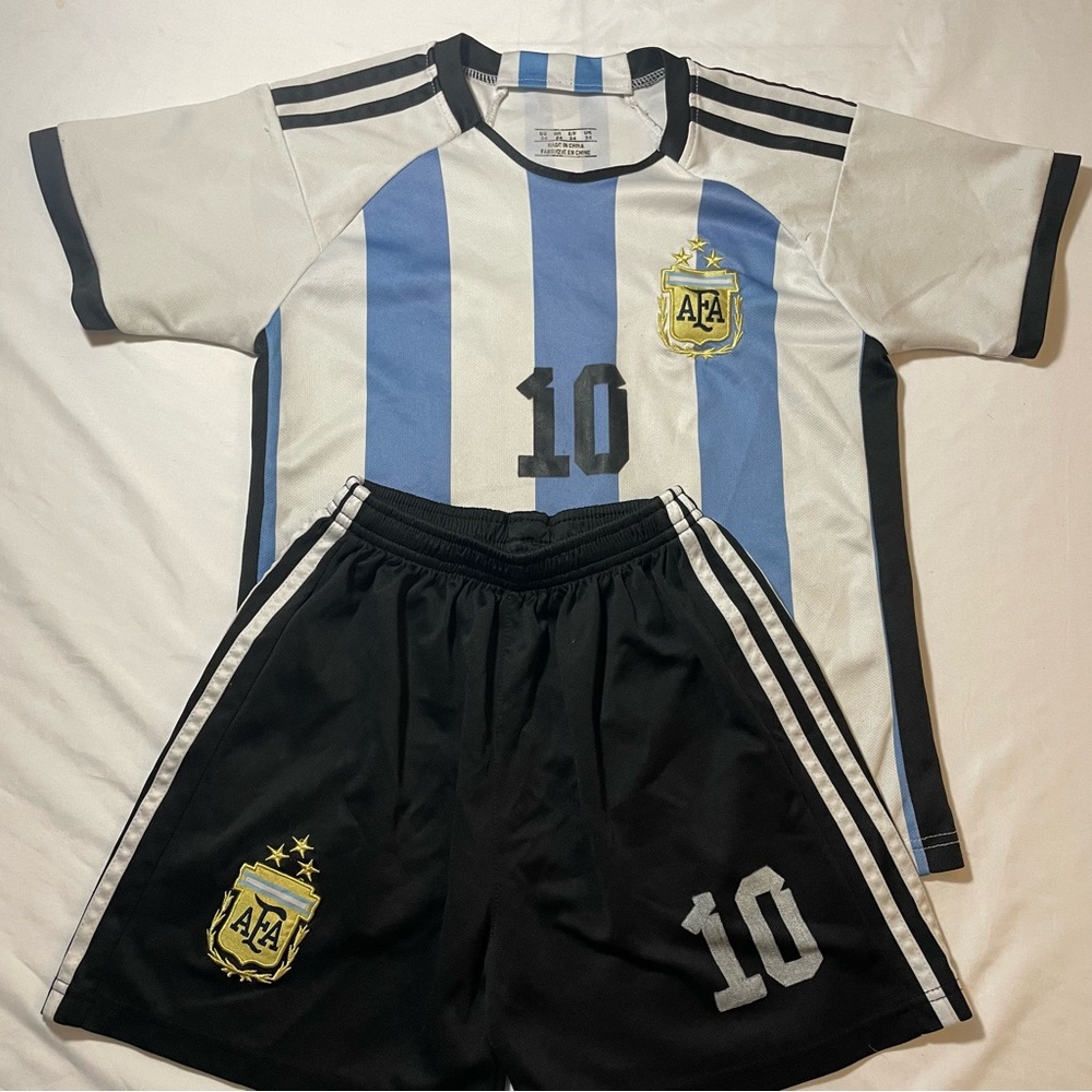 Kids Lionel Messi Soccer Matching Set